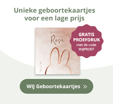 WIJ Geboortekaartjes in jouw stijl